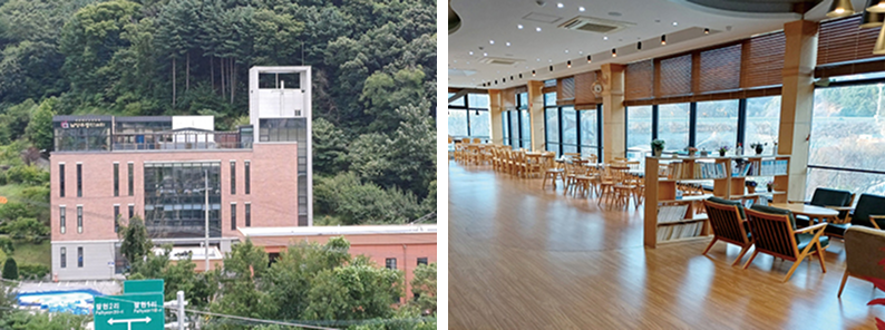 동안기도원 전경과 내부